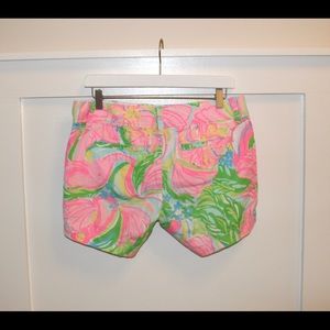 Lilly Pulitzer Callahan short, print so-a-peeling